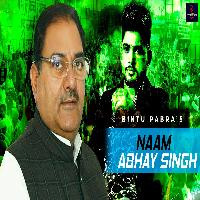 Naam Abhay Singh Bintu Pabra Kp Kundu New Haryanvi Song 2023 By Bintu Pabra Poster
